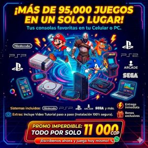 50.000 Juegos listos
